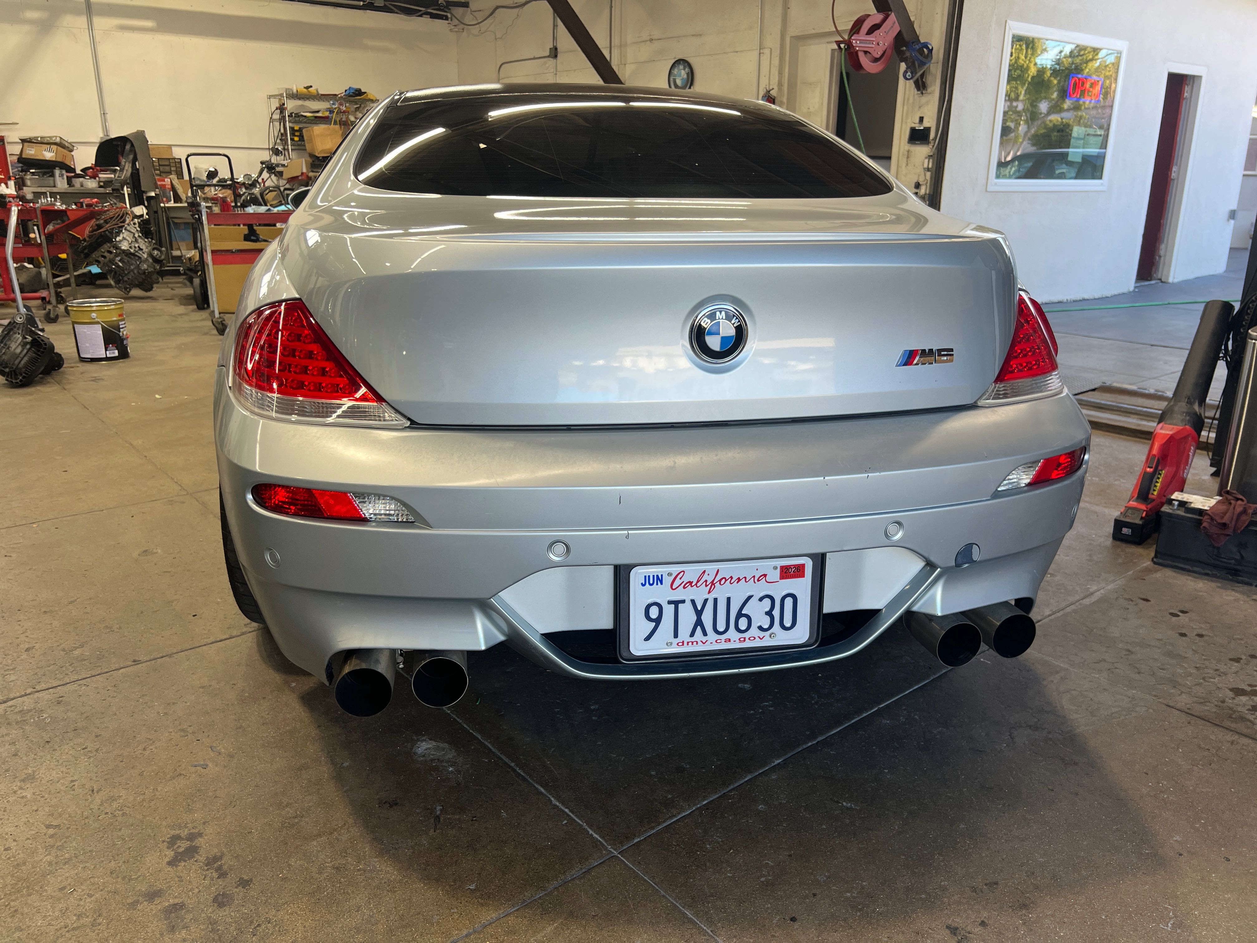 BMW M6 In For Calibration & Adaptation