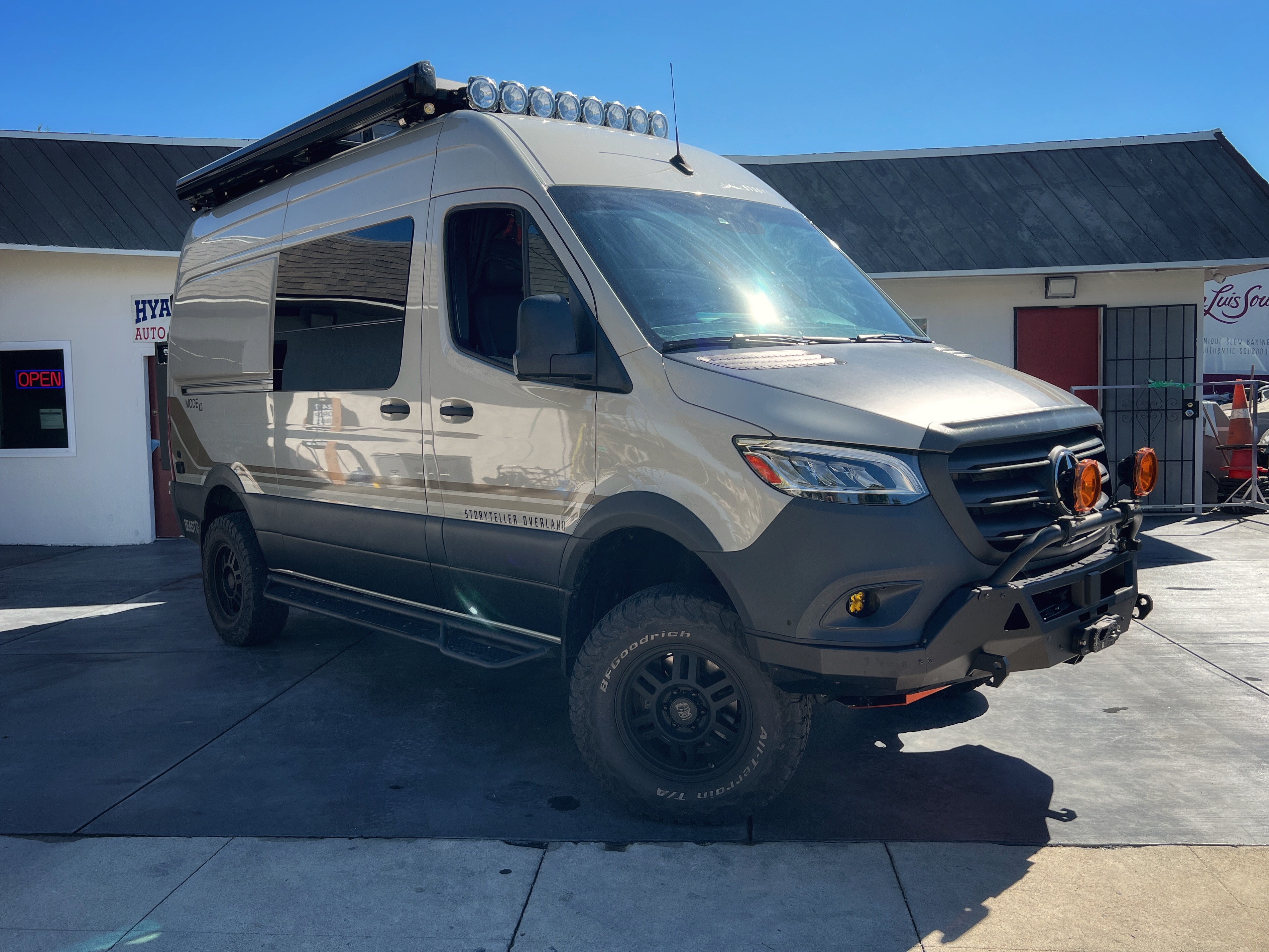 '24 Mercedes Sprinter Overland Camper In For Routine Service